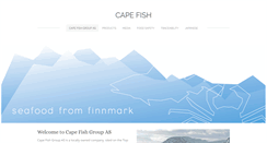 Desktop Screenshot of capefish.com