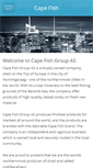 Mobile Screenshot of capefish.com